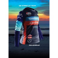 BAJU PANCING FISHING SHIRT Shimano Jersey Abu Garcia Long Sleeve Fishing BAJU PANCING UV FISHING JER