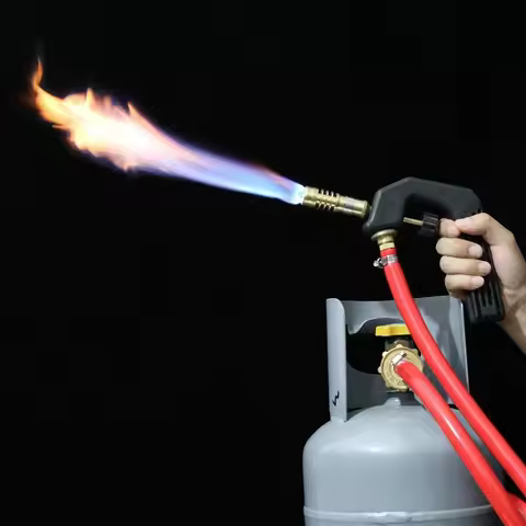 Pure Copper Welding Torch Welding Equipment Gas Torch LPG Propane Burner For Welding Cooking Heating