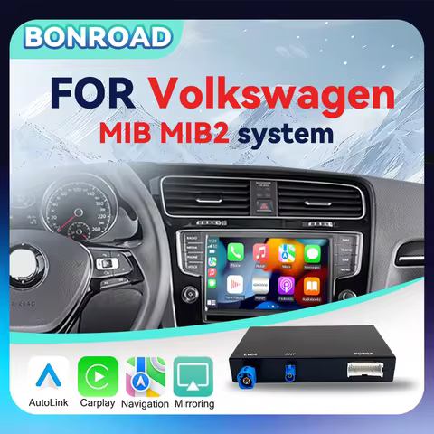 BONROAD Wireless Carplay Android Auto Modulo Box Per VW Volkswagen Skoda Octavia A5 Golf 7 Polo Pass