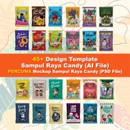 45+ Template Sampul Raya Candy (Ai File) dan PERCUMA Mockup Sampul Raya Candy (PSD File)
