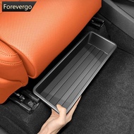 FOREVERGO Universal Car Front Under Seat Storage Box Center Console Organizer Hidden Practical Drawe