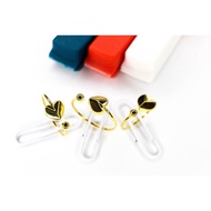 Cincin Open Heart Gdora Ring Minimalis Emas 916 (cincin Tunang / nikah / hantaran/ Merisik)