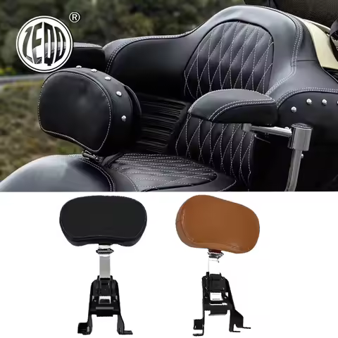 Applicable to Indian Chief Black Hills Highway Master Modified Thickened Driver Backrest Driver Midd