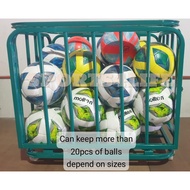 Premium Portable Ball Cage - Ball Trolley - Troli Bola / Foldable Ball Trolley