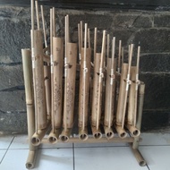 Angklung Bambu 1 Oktap,Angklung Set Untuk Anak Sekolah Tk ,Alat Musik