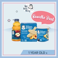 BB King Kong Gerber Bundle (Apple Juice, Lil Crunchies Ranch & Teethers Banana Peach)