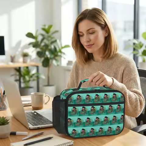 Uma - Descendants 4 The Rise Of Red Insulated Lunch Bag for Women Office Cooler Thermal Food Box Tot