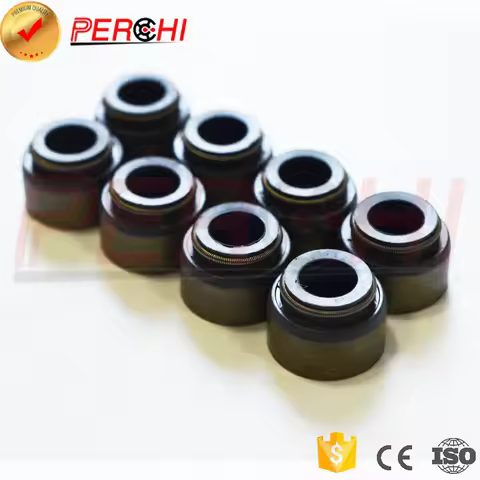 8PCS Engine Valve Stem Oil Seal for Toyota 2Y 2RZ/RZH103 22R/RN85 3Y 3L/LH85 2L2/LS120 2C 1KZ 3C 909