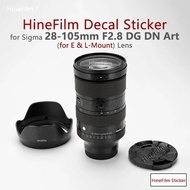 Hinefilm Skin for Sigma 28-105mm F2.8 FE & L Mount Lens Decal Skin 28-105 F2.8 Lens Stickers 28 105 