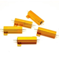 RX24 50W Watt Power Metal Shell Aluminium Resistor RX24 50W 1.2R 1.5R 1.8R 2.2R 2.4R 2.5R 3.3R 4.7R 
