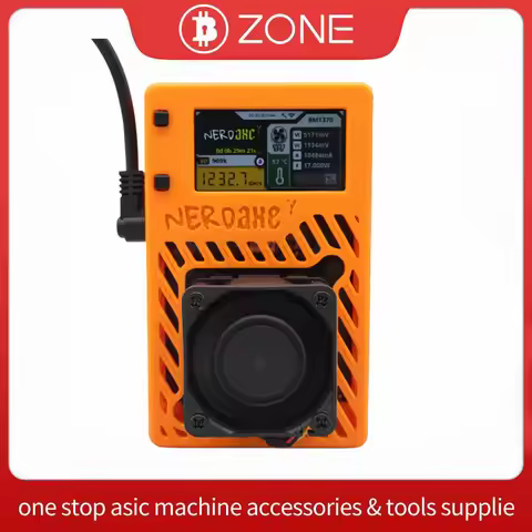 Bitaxe Nerdaxe Gamma 601 1.2th/s 18W Open Source Bitcoin Miner With Power Supply