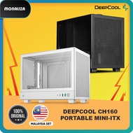 Deepcool CH160 Portable Mini-ITX Casing Black/White PC Desktop Casing