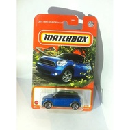 Matchbox. 2022 MBX Highway - 2011 Mini Cooper Countryman MATTEL