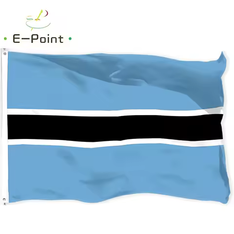 Botswana National Country Flag 2ft*3ft (60*90cm) 3ft*5ft (90*150cm) Size Christmas Decorations for H