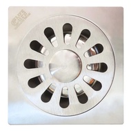 Hố ga thoát sàn Inox 10x10cm Eurolife EL-X11-1 (Trắng bạc)