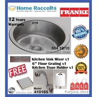 Franke LUX610 Round Bowl Kitchen Sink