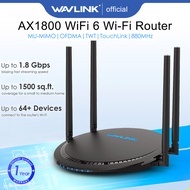 Wavlink Ax1800 Wifi 6 Gigabit RouterDual Band Gaming Wireless Wifi Router with 4 Gigabit Lan Ports U