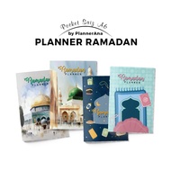 Planner Ramadan journey to jannah (Undated) Buku catitan bulan ramadhan islamic A6 bad habit tracker