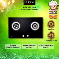 Dapur Masak Rubine Built In Gas Stove RGH-FIGATA2B-BL Cooker Kitchen Stove Gas Hob Dapur Gas Tanam K