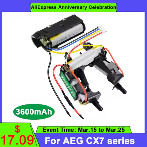 PALO Original 18V 3600mAh Vacuum Cleaner Replacement battery for AEG CX7-2-45AN CX7-2-35RM CX7-35WR