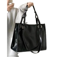 Charles &amp; Keith Special-Interest Design Fancy Tote Bag Women 2023 New Arrival Work Clothing Satchel One Shoulder