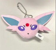 Pokemon 太陽伊貝公仔頭掛飾吊飾 仙子伊貝 冰伊貝匙扣 粉紫色掛件 伊布