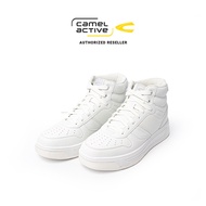 camel active Men White FROSTER Microfiber Sneakers 822555-WA1BSVC-0-WHITE