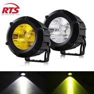 3inch LED Fog Light 6500K White 3500K Yellow Dual Color OffrOffroad LED Work Light 3inch Super Brigh