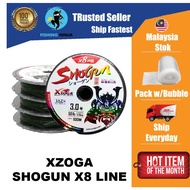 XZOGA Shogun x8 Braided Line 10lb 15lb 20lb 25lb 30lb 40lb 50lb 100m Fishing Line Tali 8 Sulam Tali 