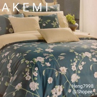 Raya 2023 New Arrival AKEMI Cotton Select Queen/King Fitted Bed sheet Set - Adore 730TC/40cm / Cadar Set Baru 4 in 1