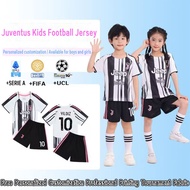 Juventus Kids Football Kits 2025-26 Season Juventus Club Home Kids Football Jersey Cristiano Ronaldo