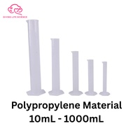 Measuring Cylinder Hexagonal Base (Plastic) 10ML to 500ML