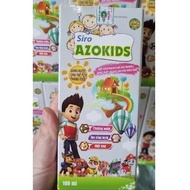 Azokids herbal cough syrup relieves sore throat, dry cough, phlegm cough (can be used for children f