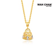 WAH CHAN 916 Gold Charm/Pendant With White Gold Plating - Handbag OSP1061