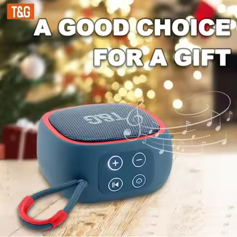 T&G Outdoor Bicycle Riding TG659 Portable Bluetooth Speaker Wireless Mini Bass FM Radio Soundbar Boo