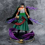4.7-One Piece GK Blood Bath Sauron Three Swords Domineering Domineering Yan Mo Stunt Anime Model Sta