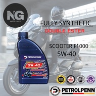 PETROLPENN Scooter F1000 4T 5W-40 Fully Synthetic (1L) Scooter Motorcycle Engine Oil
