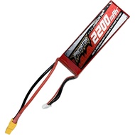 Bateri Lipo Fms Bateri Lithium 11.1V 2200mAh 25C 3S Bateri Lipo RC untuk Pesawat RC 1400mm Sky Train