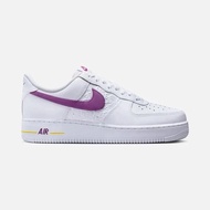 NIKE AIR FORCE 1 07 White/Bold Berry/Speed Yellow ORIGINAL 100%