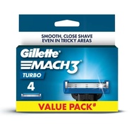 Gillette Mach 3 Turbo Cartridges (4s)