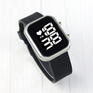 Electronic Watch Male Youth LED Fashion Simple Small Square Watch Sports Waterproof Digital Bracelet