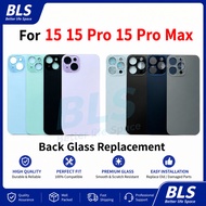 Back Glass compatible for 15 Pro max 15 Pro 15 Plus Back Glass Replacement