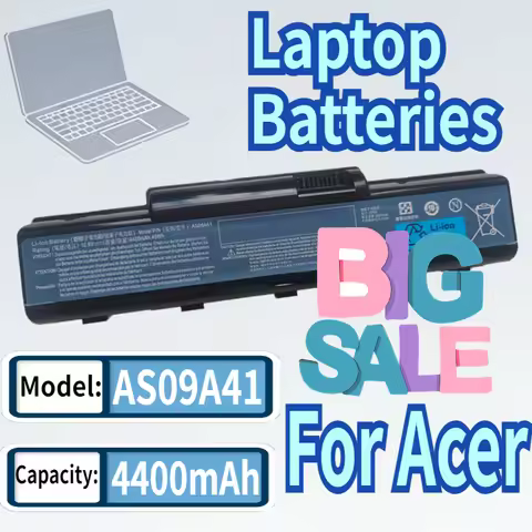 AS09A61 Laptop Battery For Acer 4732Z Compatible with D725 E525 E627 AS09A31 D525 Models
