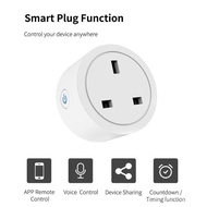 Tuya Wifi Socket |SG Plug Smart Socket Wifi App Support Alexa Google Home Vioce Control