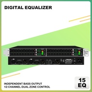 Professional audio equalizer Dual 15-band graphics power equalizer dj equipment Professional tuner