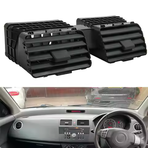 1pc Air Outlet Vent Car Black Front Dash Center Conditioning Vent Grill Outlet Panel For Suzuki Swif