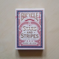 全新美國Bicycle啤牌Stars and Stripes Playing Cards 星星條紋撲克牌 cardistry 花切 poker magic 紙牌遊戲 桌遊 party game 德州撲