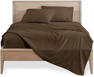 Double Size Bedsheets for Single Bed 400 TC - Cotton Elastic Fitted Sheet (48 x 75 Inches)_with 8 In