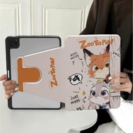 360° Rotating Acrylic Cartoon Tablet Case For Huawei MatePad 10.4 5G Honor Pad V6 10.4 BAH4-L09 BAH3