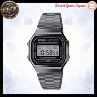 [Casio] CASIO Digital Watch Standard A168WGG-1A for Men, Women, Kids - Gray Metallic